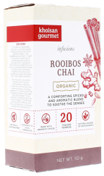 Khoisan Gourmet Infusions Organic Chai Rooibos Tea