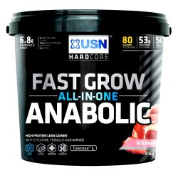 USN - Fast Grow Anabolic Strawberry 4KG