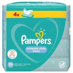 Pampers Fresh Baby Wipes 4X64S