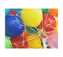 Assorted Coloured Balloons - Pack Of 100