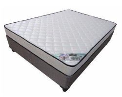 Queen Size Foam Bed-dura Foam - Medium Base And Mattress 120-140 Kgs