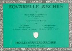 ARCHOS Arches Aquarelle Block Not 8IN X 8IN 20 Sheets