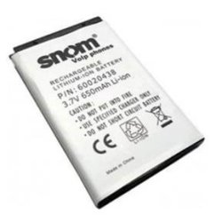 Snom Rechargeable Lithium-ion Battery - 3.7V - 650MAH - -batt