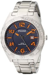 Pulsar Men's PS9313 Analog Display Japanese Quartz Silver Watch