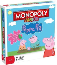 Borras Plana S.A., Estrela, Hasbro, Parker Brothers, Waddington's Games, Inc. Monopoly Junior Peppa Pig Edition