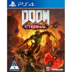 Playstation 4 Game - Doom Eternal Retail Box No Warranty On Software