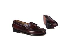 Men's Formal Slip-on Shoes - Burgundy