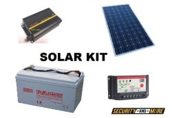 DIY 300W Solar Kit 120W Panel + 300W Inverter + 10A Controller + 50AH Battery 1 Year Warranty