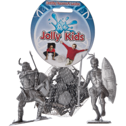 Jolly Soldiers & Warriors In A Net