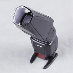 Portable Foldable Snoot Reflective For Speedlight Flash Canon Nikon Metz Etc