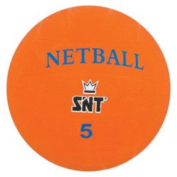 SNT Rubber Netball Orange 5