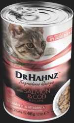 Dr Hahnz Salmon&cod Cat Food 405G