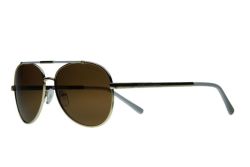 Lentes & Marcos Acacias Polarised Gold Aviator Sunglasses
