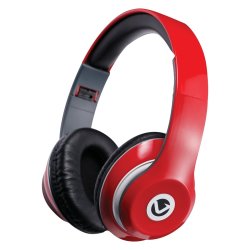 Volkano Falcon Series Headphones W mic Red