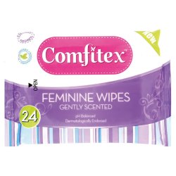 Comfitex Femiinine Wipes 24'S