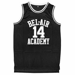 Micjersey Will Smith Jersey 14 The Fresh Prince Bel Air Academy Basketball Jersey S-xxxl Black XXXL