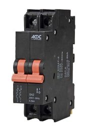 ACDC Dynamics Acdc 32A 13MM 4.5KA 2 Pole D-curve Circuit Breaker