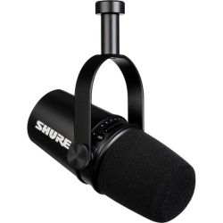 MV7 USB Podcast Microphone Black