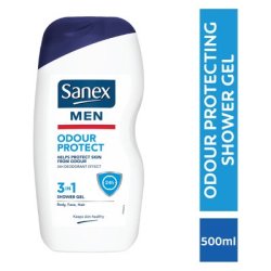 Sanex Men Odour Protect Shower Gel 500ML