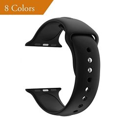 Yc Yanch Greatou For Apple Watch Band 42MM Soft Silicone Sport Strap Replacement Bracelet Wristband For Apple Watch Series 3 Series 2 Series 1