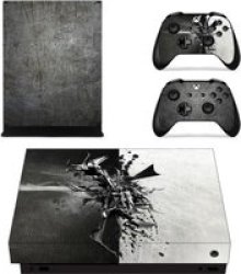 SKIN-NIT Decal Skin For Xbox One S: White Wood