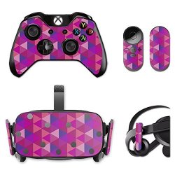 Mightyskins Skin Compatible With Oculus Rift CV1 Wrap Cover Sticker Skins Pink Kaleidoscope