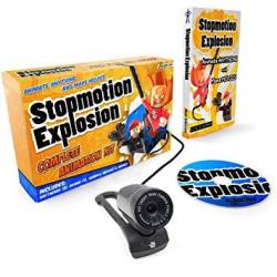 Stopmotion Explosion: Complete HD Stop Motion Animation Kit Stop Motion Animation Software With Full HD 1080P Camera Animation Software & Book Windows & Os X