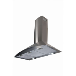 Falco 90CM Slant Side Chimney Extractor - Stainless Steel