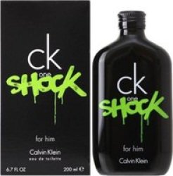 Calvin Klein Ck One Shock For Him Eau De Toilette Spray 200ML - Parallel Import Usa