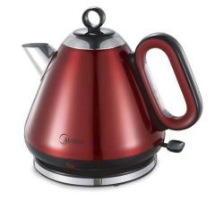 Midea 1.7L Cordless Teapot Kettle - Red