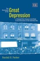 The Economics of the Great Depression