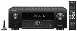 Denon AVR-X4700H 8K Ultra HD 9.2 Channel 125 Watt X 9 Av Receiver 2020 Model - 3D Audio & Video With Imax Enhanced Built