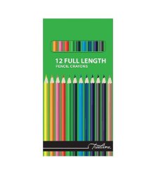 Treeline 12 Full Length Pencil Crayons