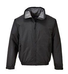 Portwest Workwear Mens Moray Bomber Jacket Black XXL