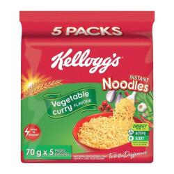 Noodles 70G X5 Vegetable Curry