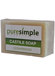 Pure Simple Cedarwood Castile Soap