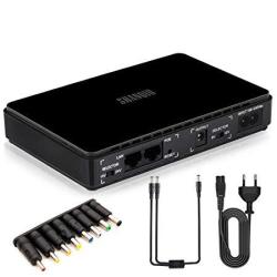 MINI Ups Battery Backup 8800MAH Uninterruptable Power Supply System With Poe Function Ac 100V-240V Input Dc 5V 9V 12V 15V 24V Output For Webcam Modem