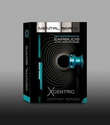 Mental Beats High Performance Xcentric Earbuds W Microphone - Teal