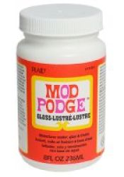 MOD PODGE Decoupage Glue And Finish - Gloss - 8oz - 236ml