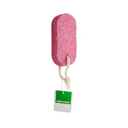 Bathmate Pumice Stone Oblong With Rope Pink