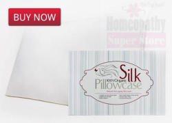 100% Organic Silk Pillowcase King Size 50x90cm Tsl Natural Silk Colour: Ivory
