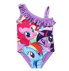 My Little Pony Swimming Costume Size 6 - 7 Years