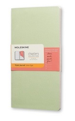 Moleskine Chapters Journal Slim Medium Dotted Green