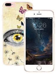 Iphone 7 Plus Case Murq Apple Iphone 7 Plus Case Cover Silicone Rubber Protective Creative Beautiful Eye Design Art