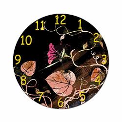 Keeyi Wall Clock -easy To Read Home office classroom school Clock Wall Clock Decorative Indoor Kitchen Clock 28CM