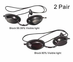 Airblasters Lp-laserpair Laser Protective Glasses 200 - 540NM O.d 6+ & 900-1100NM O.d 5+ Q-switched Tattoo Removal Laser Safety Glasses For Laser Technician Eye Protection Goggles
