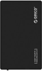 Orico 3.5 Inch USB3.0 External Hard Drive Enclosure Black