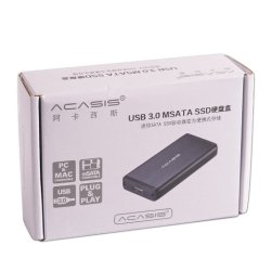 MICROWORLD Msata To USB 3.0 SSD Enclosure Adapter
