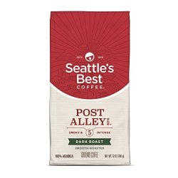 Seattle's Best Coffee Post Alley Blend Previously Signature Blend No. 5 Dark Roast Ground Coffee 12-OUNCE Bag