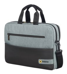 American Tourister City Drift Laptop Bag 15.6inch Black Grey